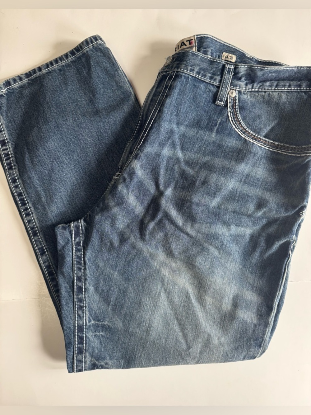 NWOT! Ariat M4 Jeans Men’s 44x30 Relaxed Bootcut Western Work Denim